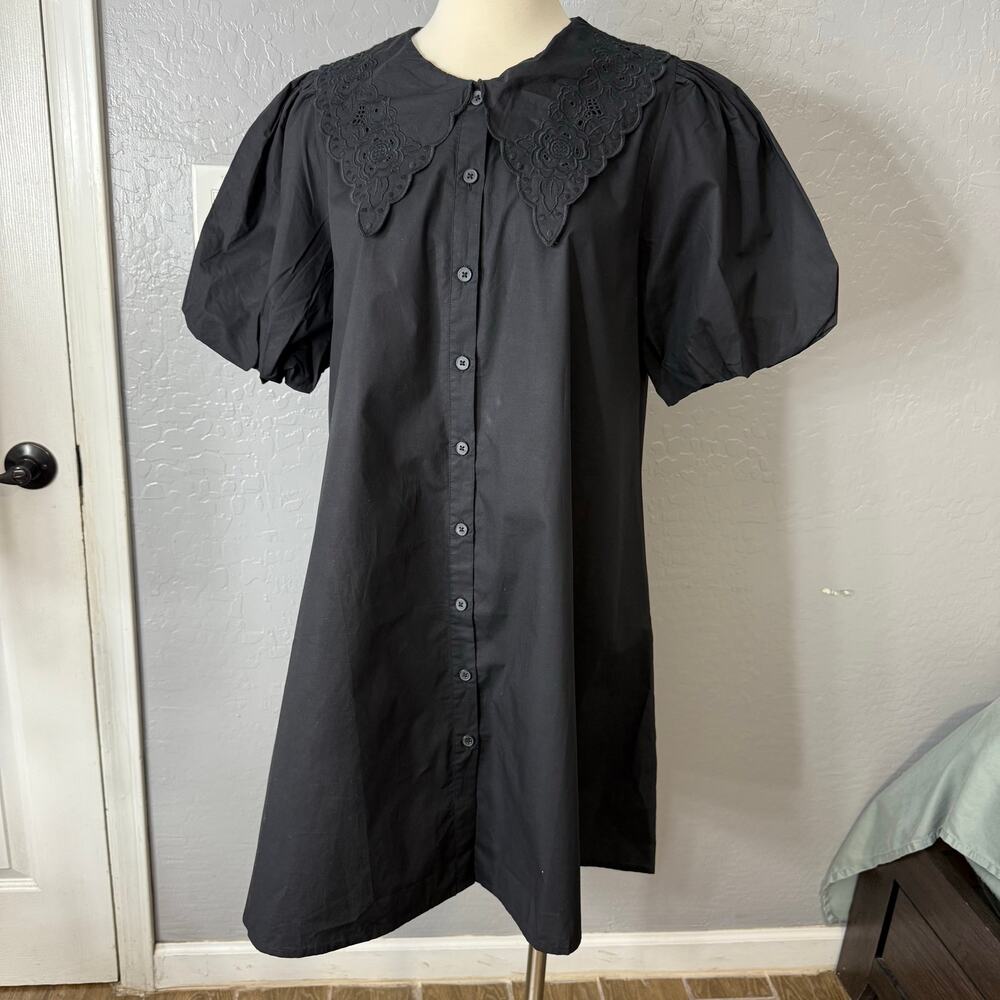 Elegant Black Mini Dress